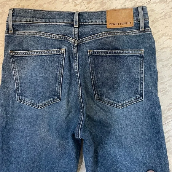 Aritzia denim forum the Marianne high rise flare jeans size 27 - Picture 7 of 10